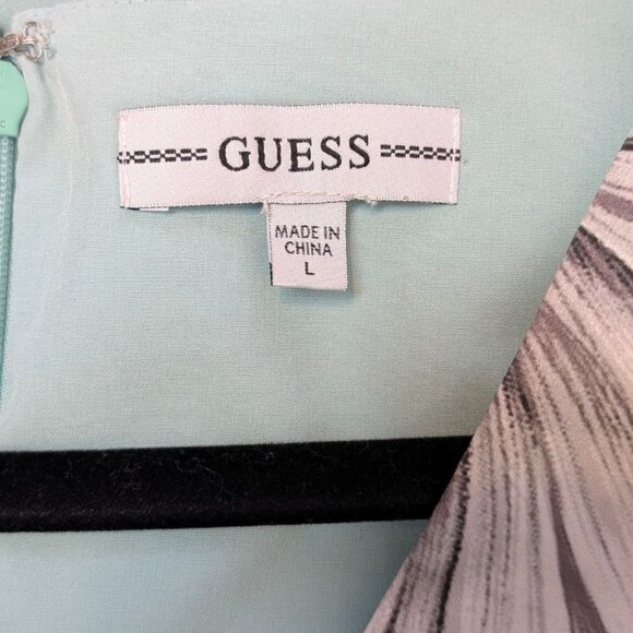 Guess Ariel Tropical Print Dress - Picture 7 of 9